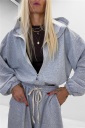 felpa crop con zip she